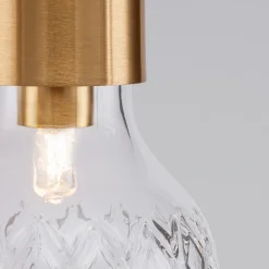Lampade A Sospensione-Selezionato da Mazzolaluce Lampada a sospensione a singola luce oro stile contemporaneo