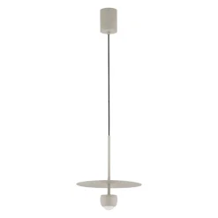 Lampade A Sospensione-Selezionato da Mazzolaluce Lampada a sospensione beige design moderna per isola cucina