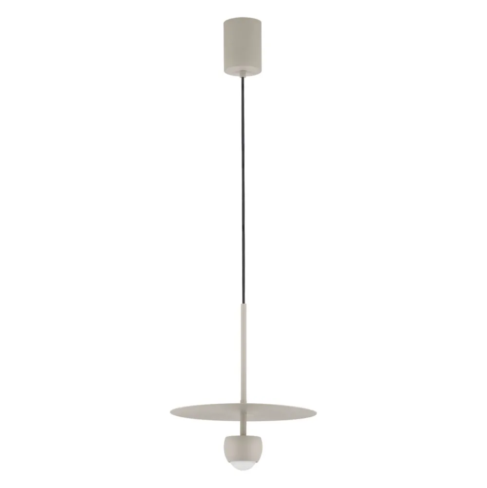Lampade A Sospensione-Selezionato da Mazzolaluce Lampada a sospensione beige design moderna per isola cucina