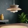 Lampade A Sospensione-Selezionato da Mazzolaluce Lampada a sospensione beige in metallo design per isola penisola