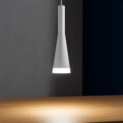 Lampade A Sospensione-Perenz Illuminazione Lampada a sospensione bianca led 7w 3000k perenz cone