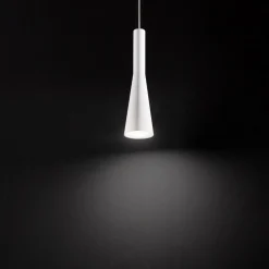 Lampade A Sospensione-Perenz Illuminazione Lampada a sospensione bianca led 7w 3000k perenz cone