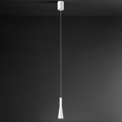 Lampade A Sospensione-Perenz Illuminazione Lampada a sospensione bianca led 7w 3000k perenz cone