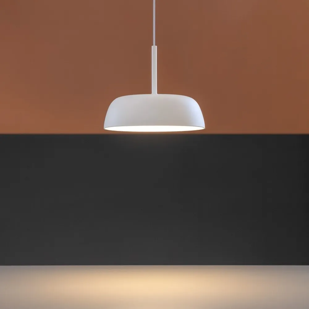 Lampade A Sospensione-Vivida International Lampada a sospensione bianca led 12w 3000k 4000k dimmerabile vivida pinco