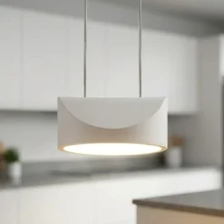 Lampade A Sospensione-Vivida International Lampada a sospensione bianco led 13w cct dimmerabile vivida tarp