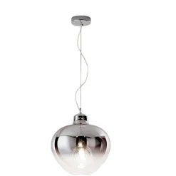 Lampade A Sospensione-Perenz Illuminazione Lampada a sospensione boccia di vetro specchiato bowl perenz