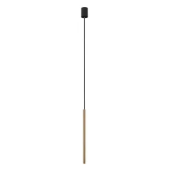 Lampade A Sospensione-Selezionato da Mazzolaluce Lampada a sospensione cilindro oro 49 cm