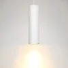 Lampade A Sospensione-Selezionato da Mazzolaluce Lampada a sospensione cilindro di gesso bianco