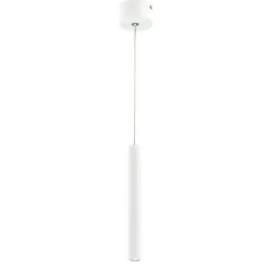 Lampade A Sospensione-Affralux Lampada a sospensione cilindro bianco led 3w maya