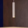 Lampade A Sospensione-Ideal Lux Lampada a sospensione cilindro look sp1 d06 bianco