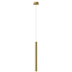 Lampade A Sospensione-Selezionato da Mazzolaluce Lampada a sospensione cilindro oro lampada led 6w 3000k