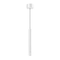 Lampade A Sospensione-Linea Light Lampada a sospensione cilindro bianco led 2w sinfonia