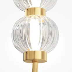 Lampade A Sospensione-Maytoni Lampada a sospensione colore oro led 3000k amulet