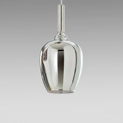 Lampade A Sospensione-Gea Luce Lampada a sospensione colore cromo ofelia