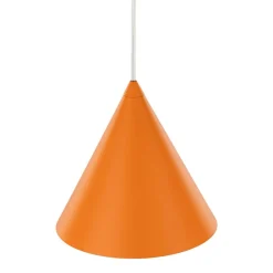 Lampade A Sospensione-Selezionato da Mazzolaluce Lampada a sospensione cono arancione 19cm