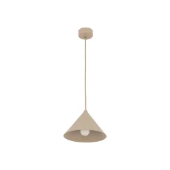 Lampade A Sospensione-Selezionato da Mazzolaluce Lampada a sospensione cono 21 cm sabbia per cucina