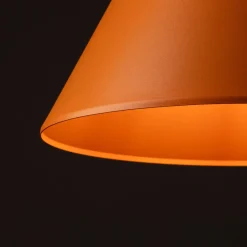Lampade A Sospensione-Selezionato da Mazzolaluce Lampada a sospensione cono 32cm arancione