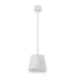 Lampade A Sospensione-Selezionato da Mazzolaluce Lampada a sospensione cono design bianca moderna per isola penisola fp
