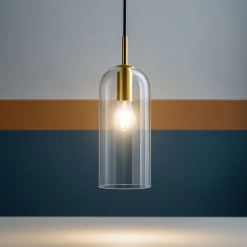 Lampade A Sospensione-Perenz Illuminazione Lampada a sospensione coro perenz vetro trasparente per isola