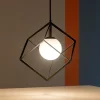 Lampade A Sospensione-Perenz Illuminazione Lampada a sospensione cube nero 15cm