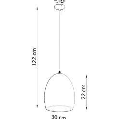 Lampade A Sospensione-Selezionato da Mazzolaluce Lampada a sospensione cupola gesso bianco