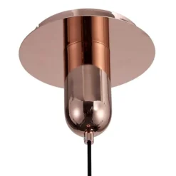 Lampade A Sospensione-Selezionato da Mazzolaluce Lampada a sospensione design moderno cilindro vetro rame