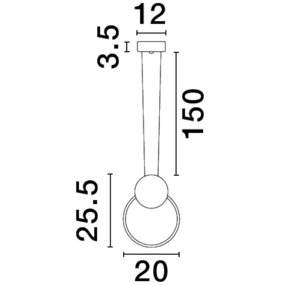 Lampade A Sospensione-Selezionato da Mazzolaluce Lampada a sospensione design mdoerno nera led 3000k