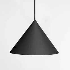 Lampade A Sospensione-Vivida International Lampada a sospensione design cono antracite vivida luminelle 30cm