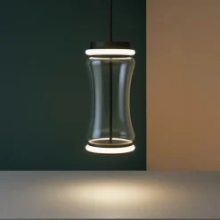 Lampade A Sospensione-Selezionato da Mazzolaluce Lampada a sospensione design di vetro con sensore di movimento