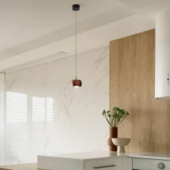 Lampade A Sospensione-Selezionato da Mazzolaluce Lampada a sospensione design colore caffe moderna
