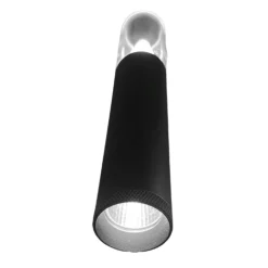 Lampade A Sospensione-Selezionato da Mazzolaluce Lampada a sospensione design antracite cilindro led 7w 3000k