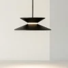 Lampade A Sospensione-Selezionato da Mazzolaluce Lampada a sospensione design moderna nero oro led 5w 3000k