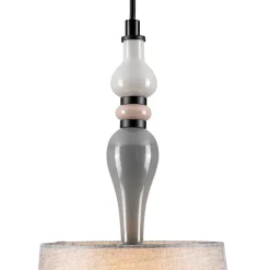 Lampade A Sospensione-Selezionato da Mazzolaluce Lampada a sospensione di tessuto ceramica per camera da letto