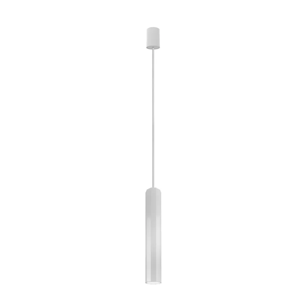 Lampade A Sospensione-Selezionato da Mazzolaluce Lampada a sospensione esagonale bianco pendente per isola fp