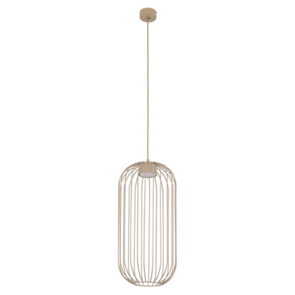 Lampade A Sospensione-Selezionato da Mazzolaluce Lampada a sospensione gabbia di metallo sabbia design moderno