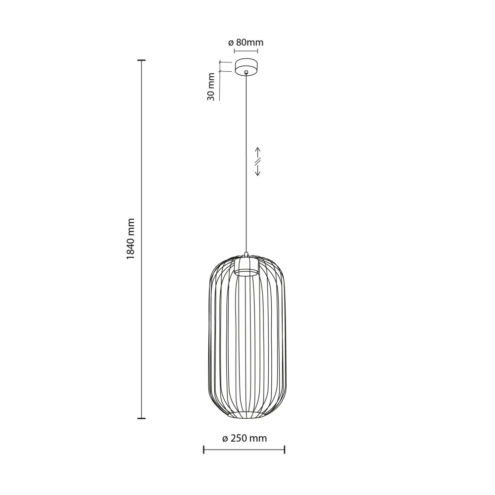 Lampade A Sospensione-Selezionato da Mazzolaluce Lampada a sospensione gabbia di metallo sabbia design moderno
