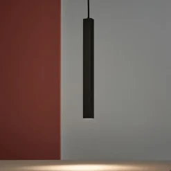 Lampade A Sospensione-Ideal Lux Lampada a sospensione ultrathin sp d040 square on-off led 3000k