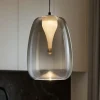 Lampade A Sospensione-Selezionato da Mazzolaluce Lampada a sospensione in vetro design moderno led 3w 3000k