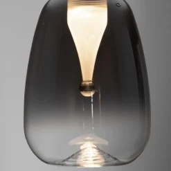 Lampade A Sospensione-Selezionato da Mazzolaluce Lampada a sospensione in vetro design moderno led 3w 3000k