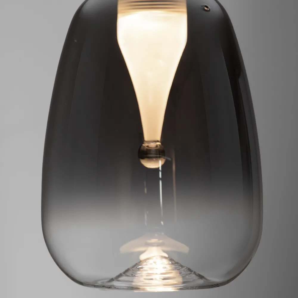 Lampade A Sospensione-Selezionato da Mazzolaluce Lampada a sospensione in vetro design moderno led 3w 3000k