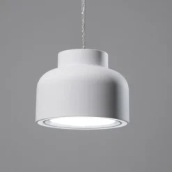 Lampade A Sospensione-Vivida International Lampada a sospensione isola moderna bottone bianco vivida