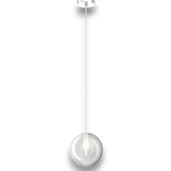 Lampade A Sospensione-Top Light Lampada a sospensione isola toplight eclipse sfera trasparente