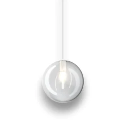 Lampade A Sospensione-Top Light Lampada a sospensione isola toplight eclipse sfera trasparente