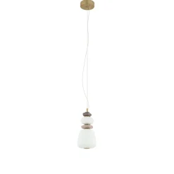 Lampade A Sospensione-Selezionato da Mazzolaluce Lampada a sospensione led design vetro ceramica