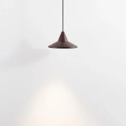 Lampade A Sospensione-Selezionato da Mazzolaluce Lampada a sospensione led 3000k per penisola cucina marrone caffe