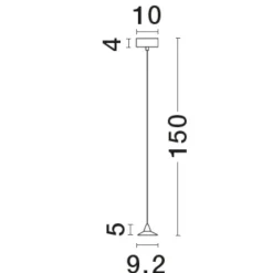 Lampade A Sospensione-Selezionato da Mazzolaluce Lampada a sospensione led 3000k per penisola cucina marrone caffe