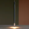 Lampade A Sospensione-Selezionato da Mazzolaluce Lampada a sospensione led 7w 3000k cilindro antracite per isola penisola