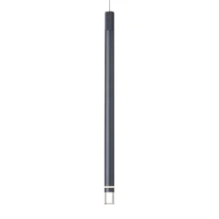 Lampade A Sospensione-Selezionato da Mazzolaluce Lampada a sospensione led 7w 3000k cilindro antracite per isola penisola