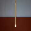 Lampade A Sospensione-Selezionato da Mazzolaluce Lampada a sospensione led 7w 3000k cilindro oro sottile design