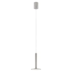 Lampade A Sospensione-Selezionato da Mazzolaluce Lampada a sospensione led 11w 3000k moderna disco alluminio